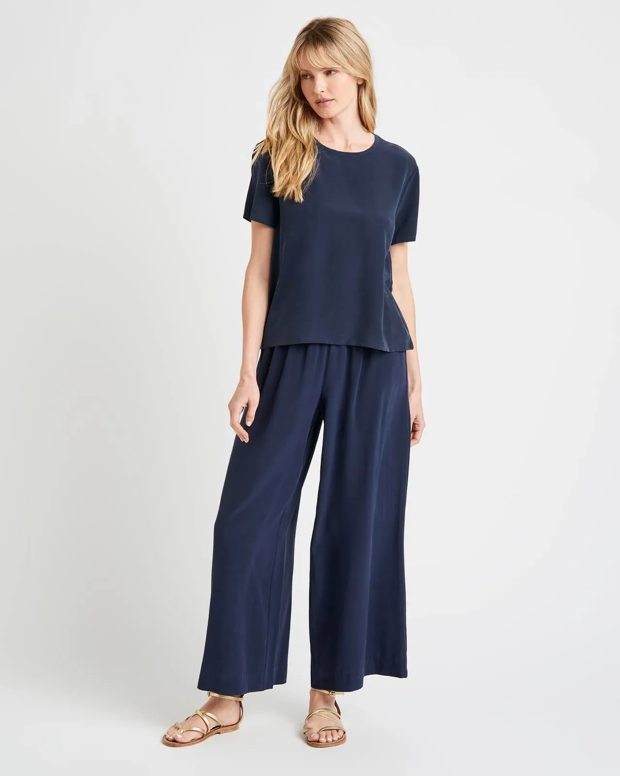 Alessandra Silk Tee