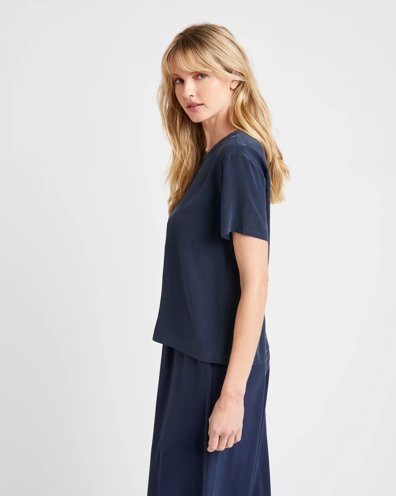 Alessandra Silk Tee