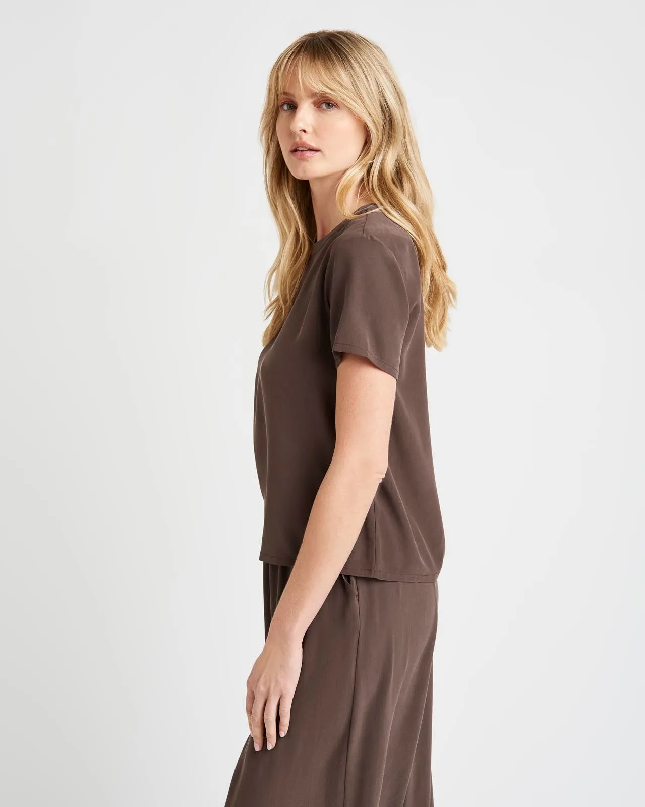 Alessandra Silk Tee