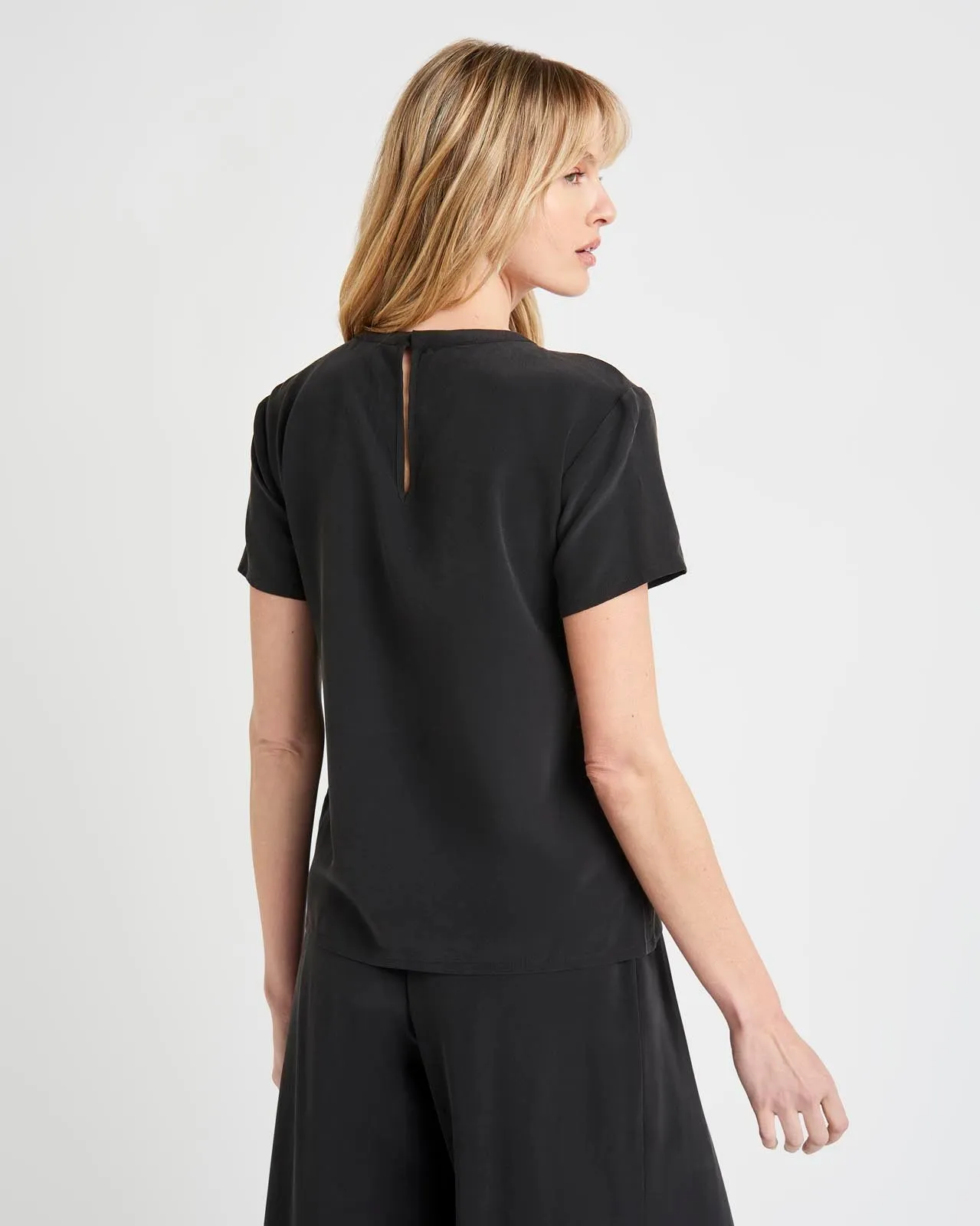 Alessandra Silk Tee