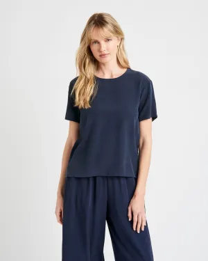 Alessandra Silk Tee