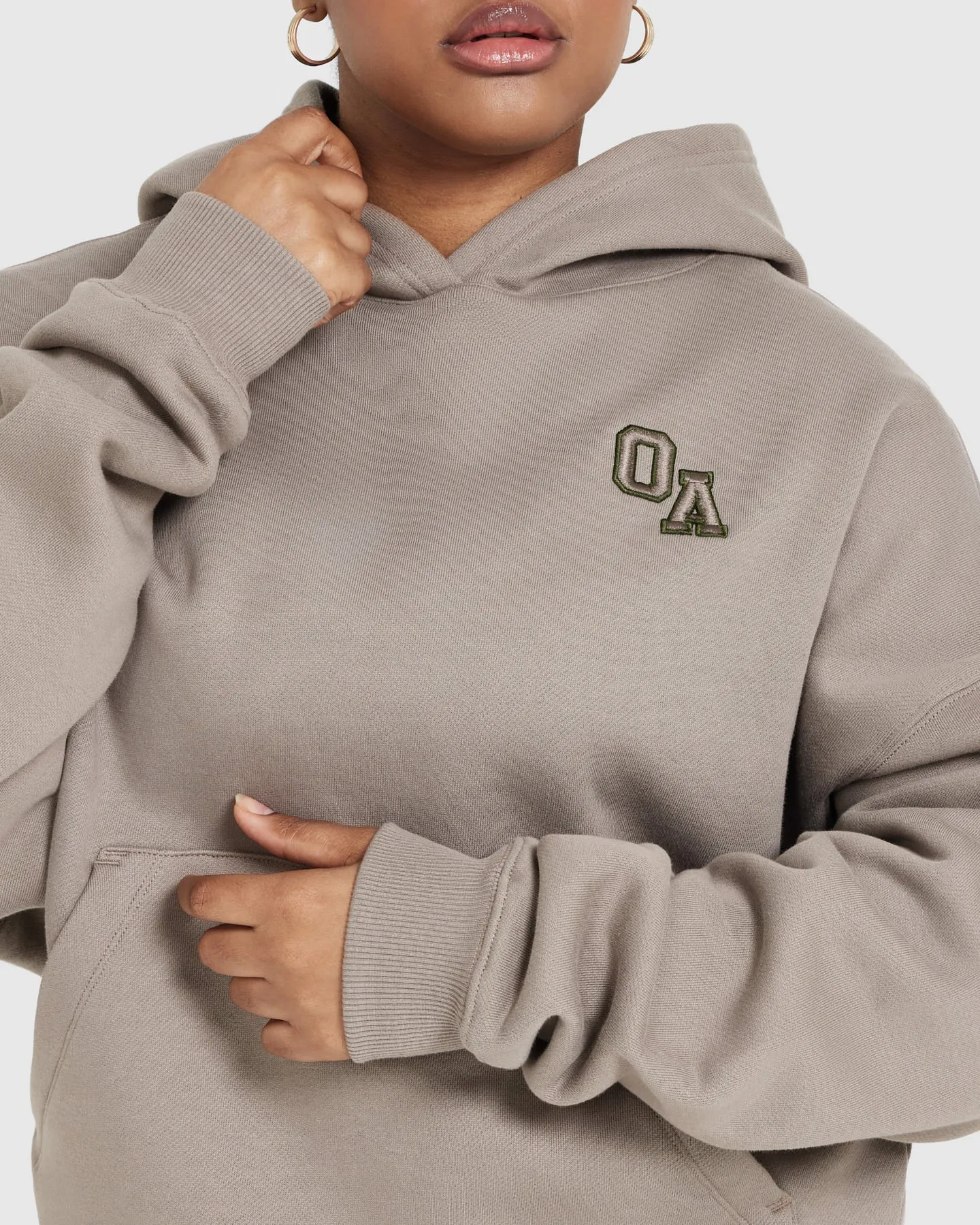 All Day Varsity Oversized Hoodie | Minky