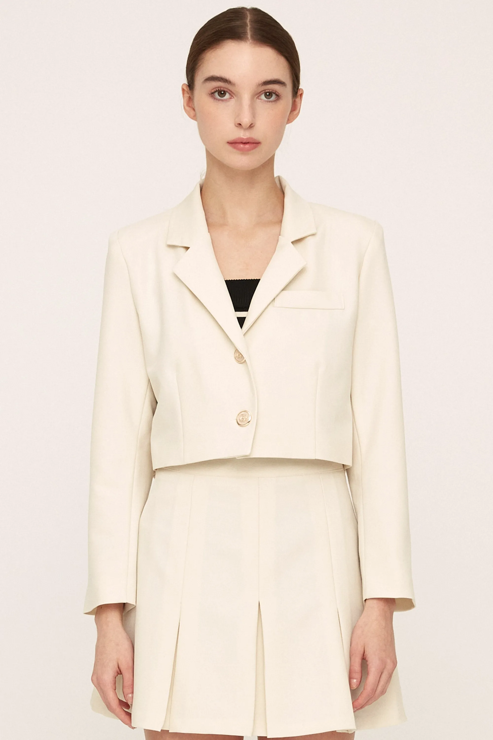 Amelia Cropped Blazer Jacket