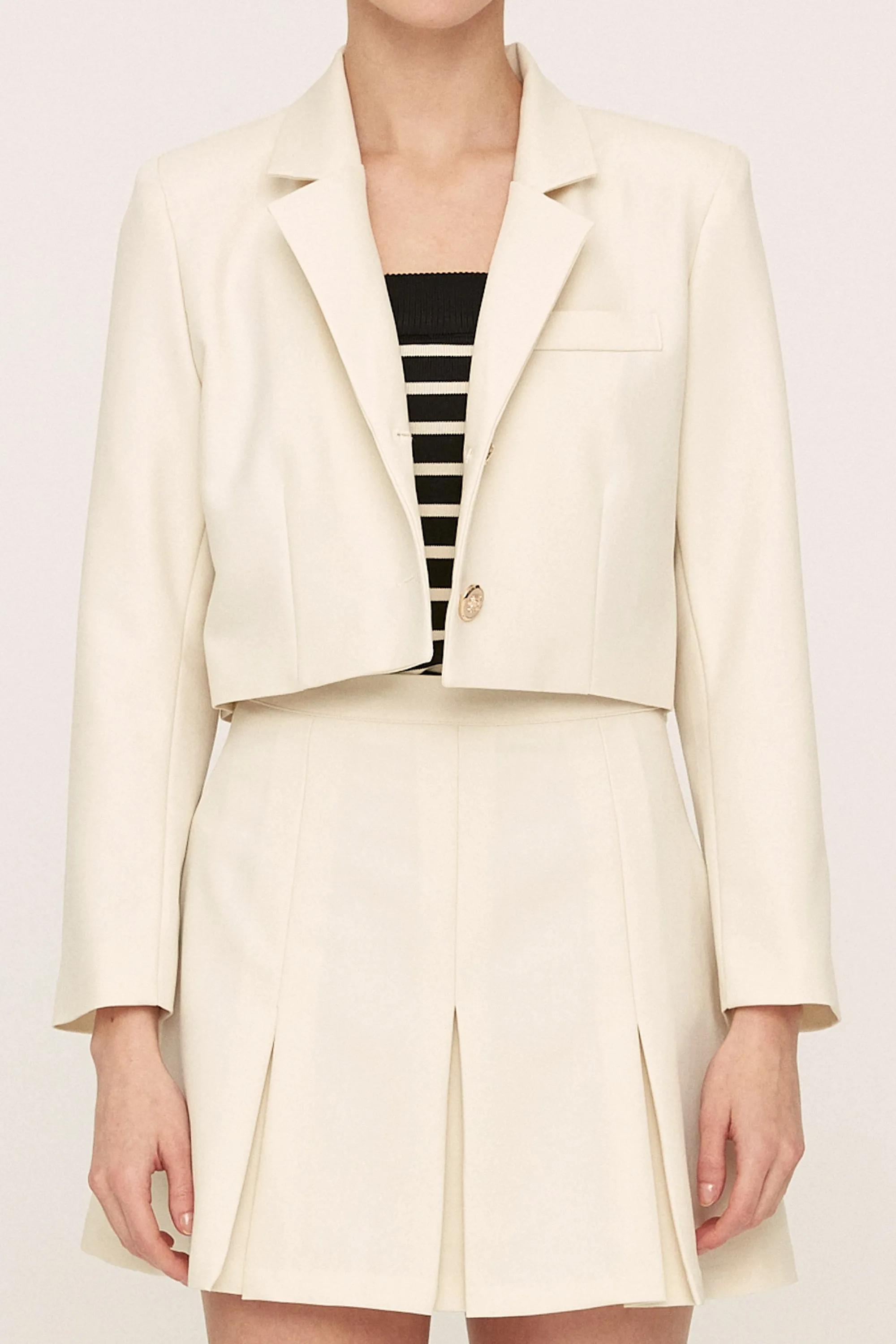 Amelia Cropped Blazer Jacket