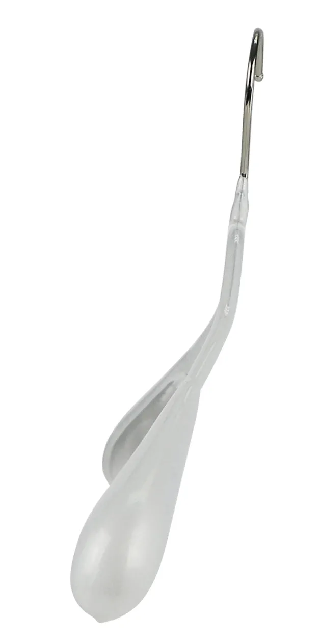 BodyForm Series -  Steel Coated Hanger with Shoulder Support & Adjustable Clips, Model 42-LK, White