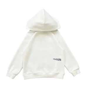 Boy Printed Oversized Hoodie - Off White - SB2311267A