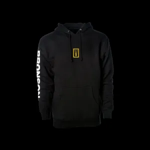 BRONSON Embroidered Hoodie / Black