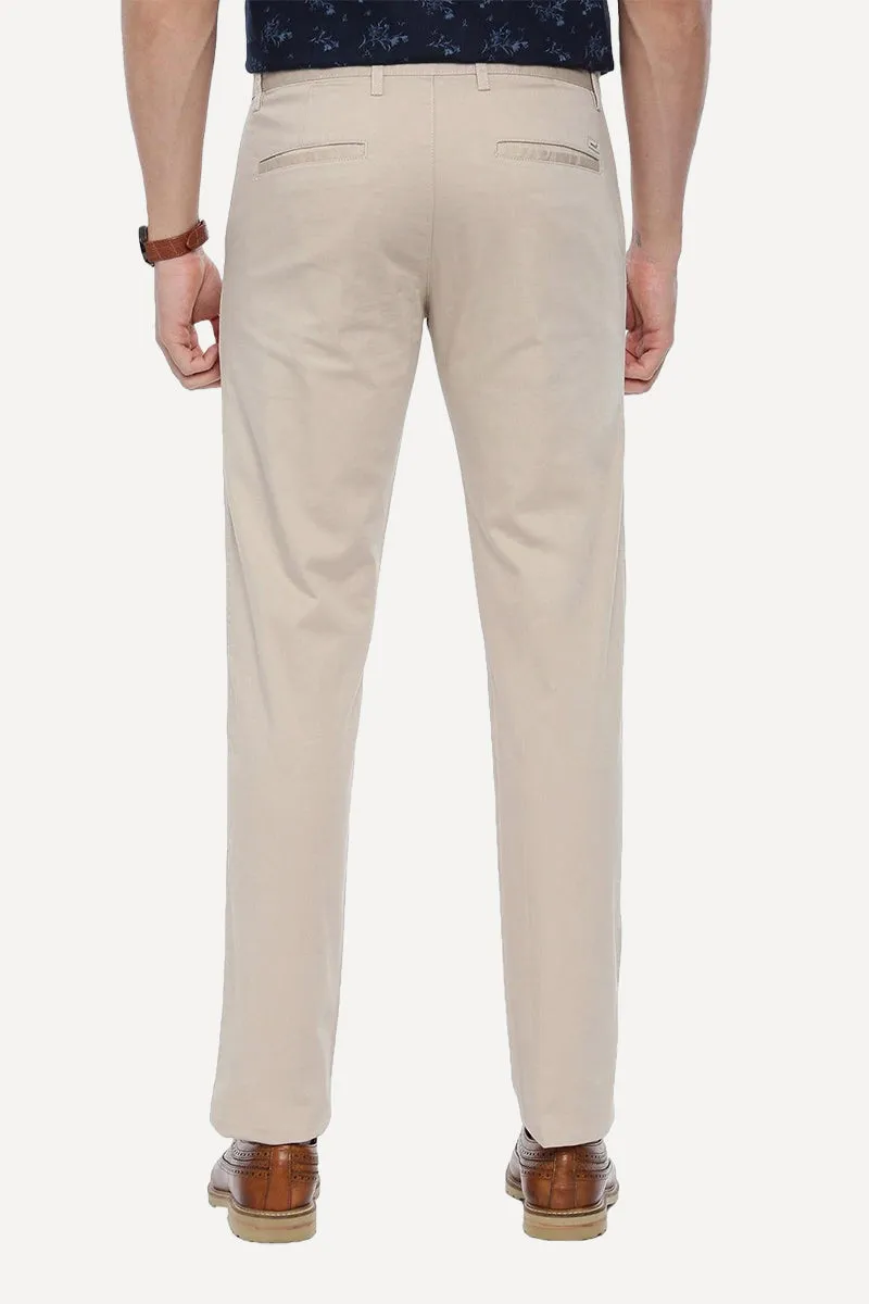 Bronx Chinos - Light Beige Trouser For Men | Ariser