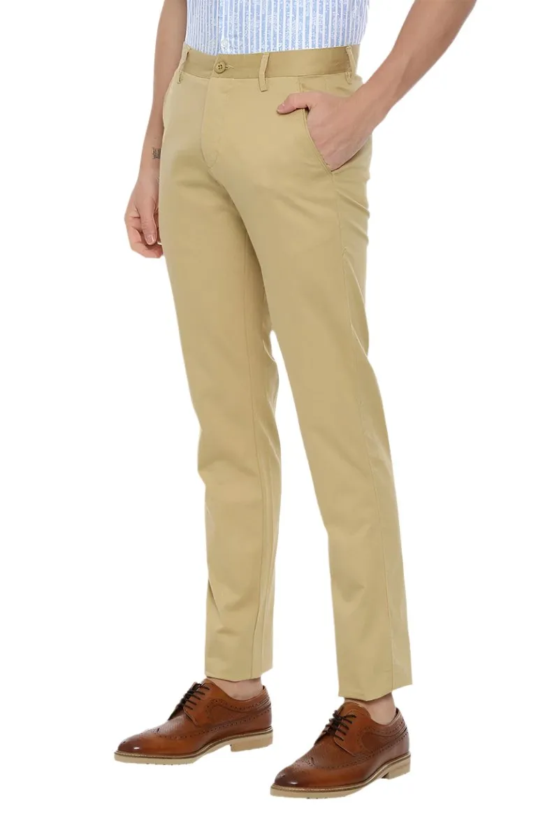 Bronx Chinos - Light Khaki Trouser For Men | Ariser