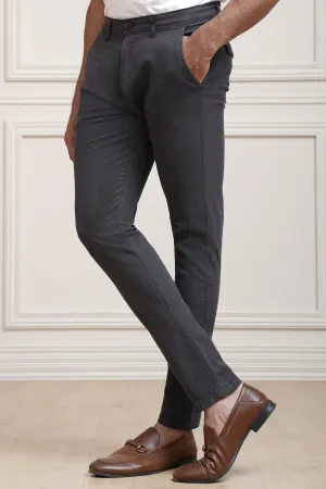 CASUAL PANT CROSS POCKET DARK GREY