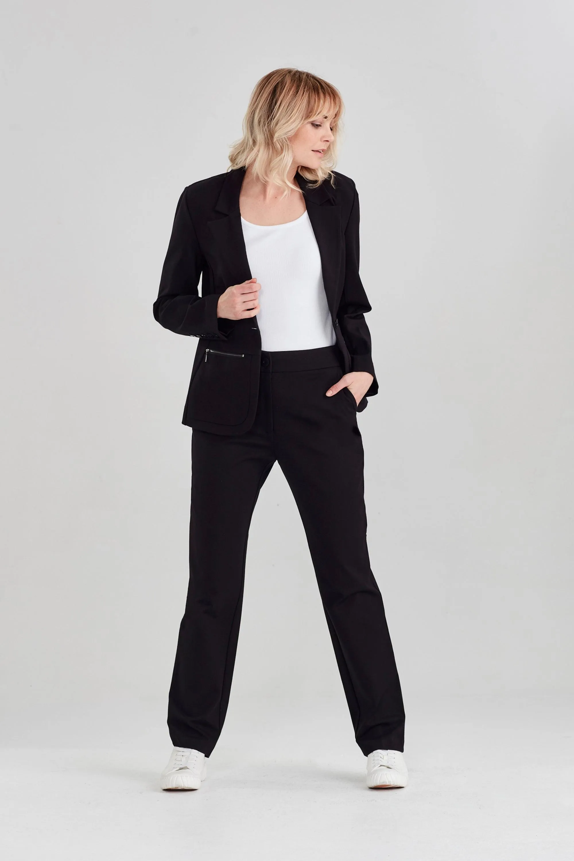 Cavalier Full Length Pant - Blue Velvet