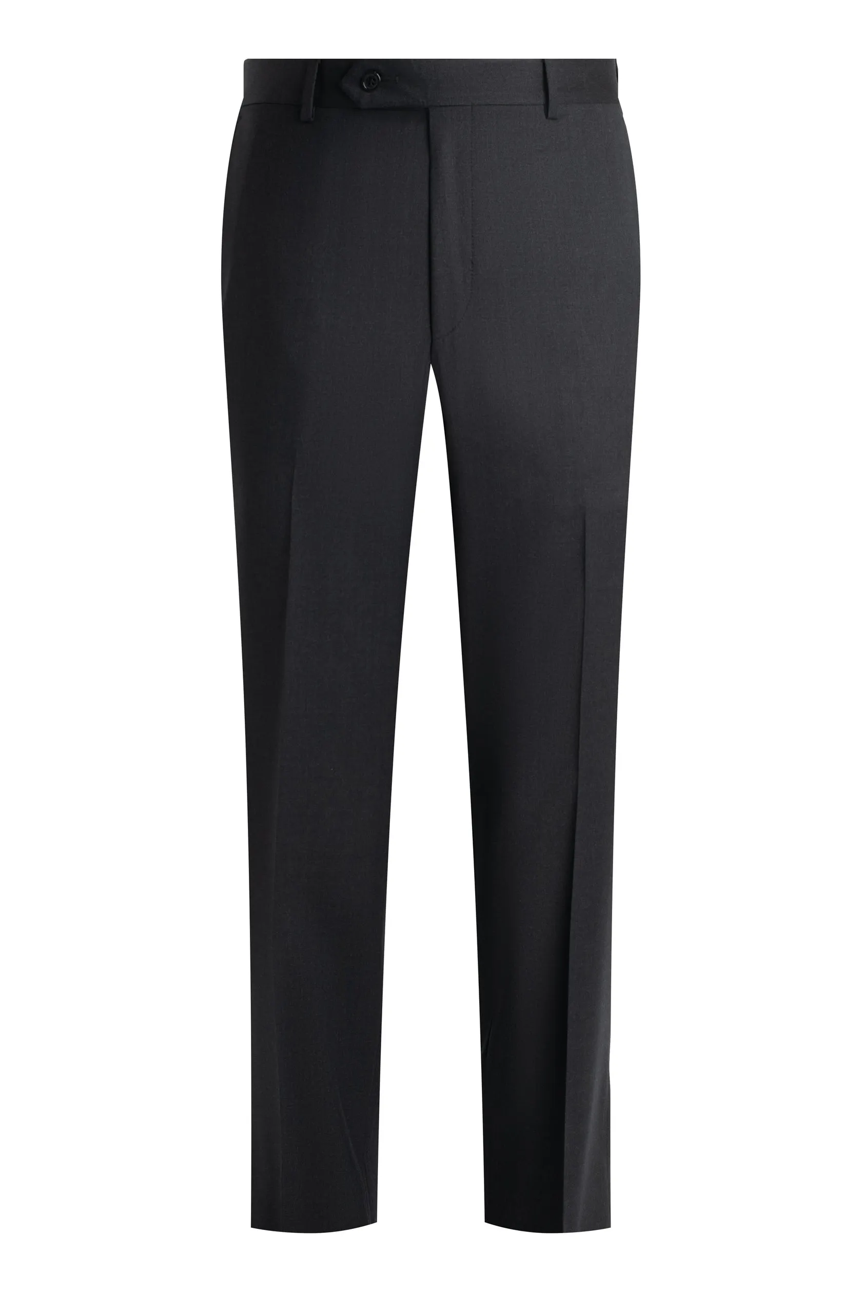 Charcoal Smart Wool Trousers