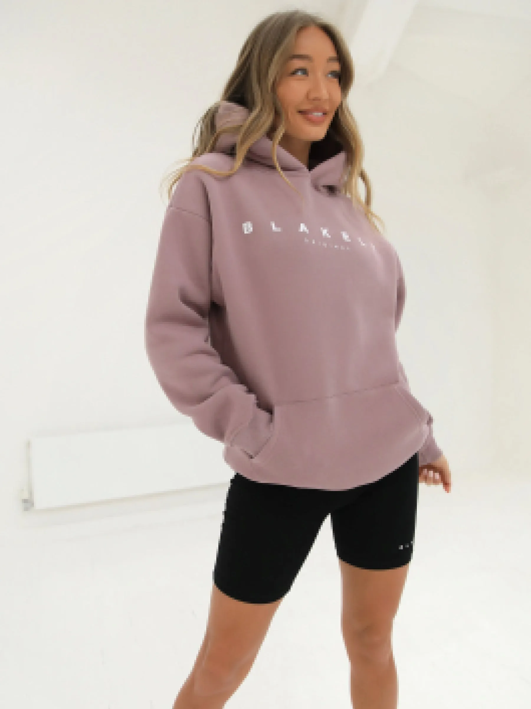 Composure Oversized Hoodie - Dusty Pink