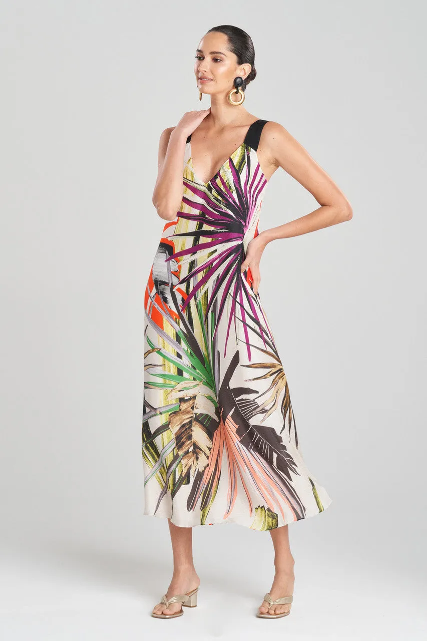 El Nido Obi Silk Midi Dress