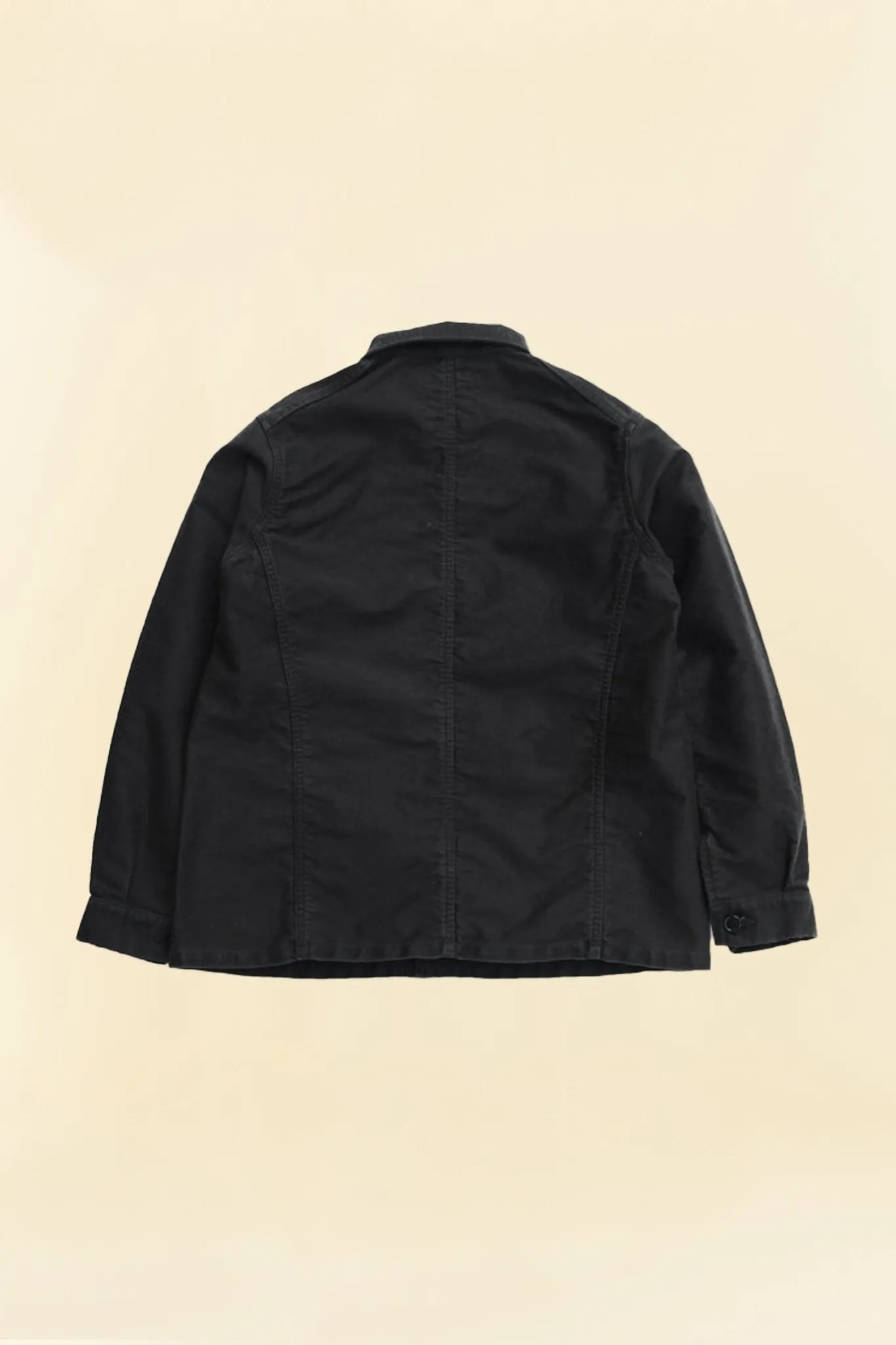 Fullcount French Moleskin Work Jacket - Black