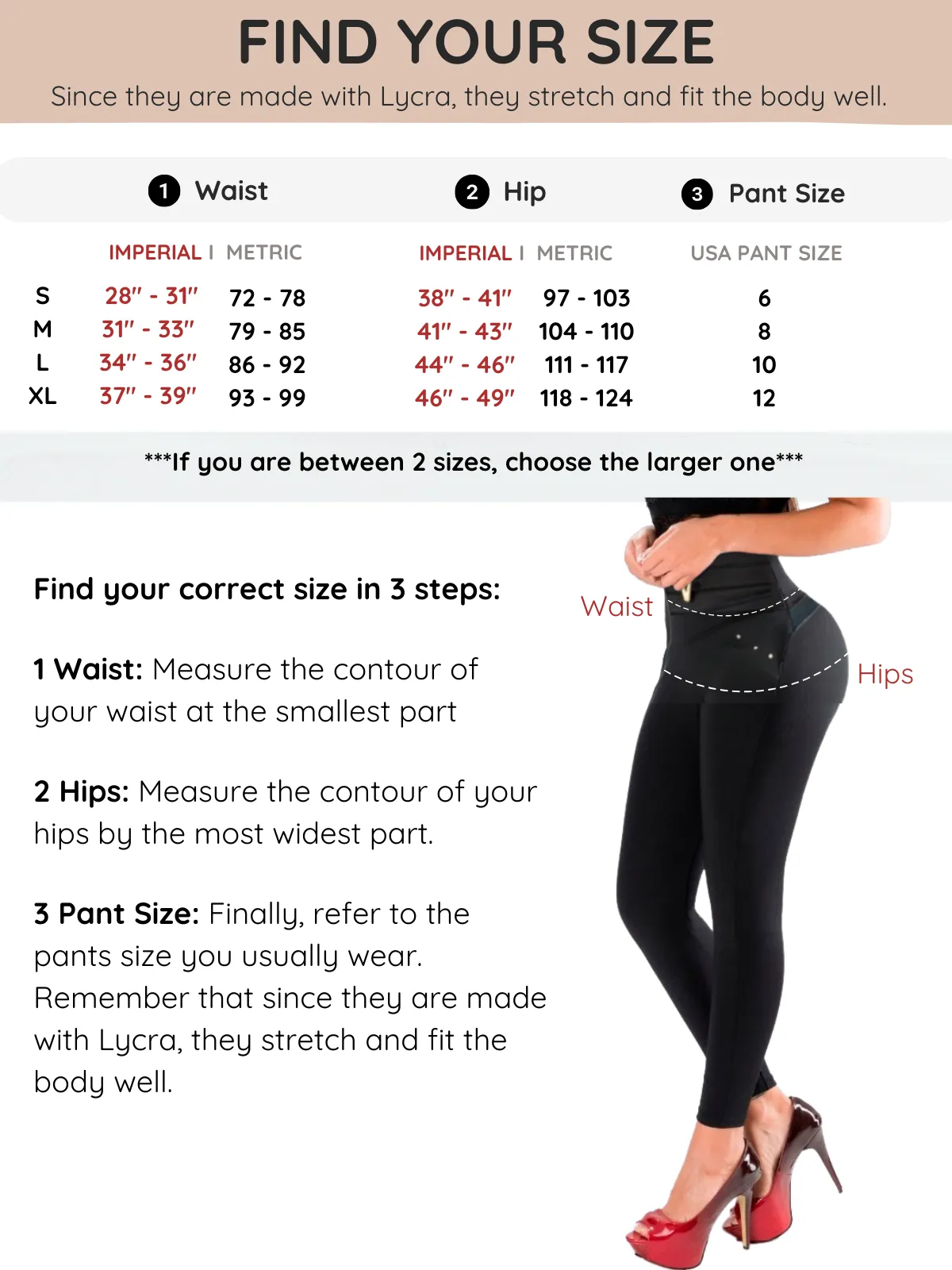 High-Waisted Shapewear Dress Pants with PowerNet and Butt Lift