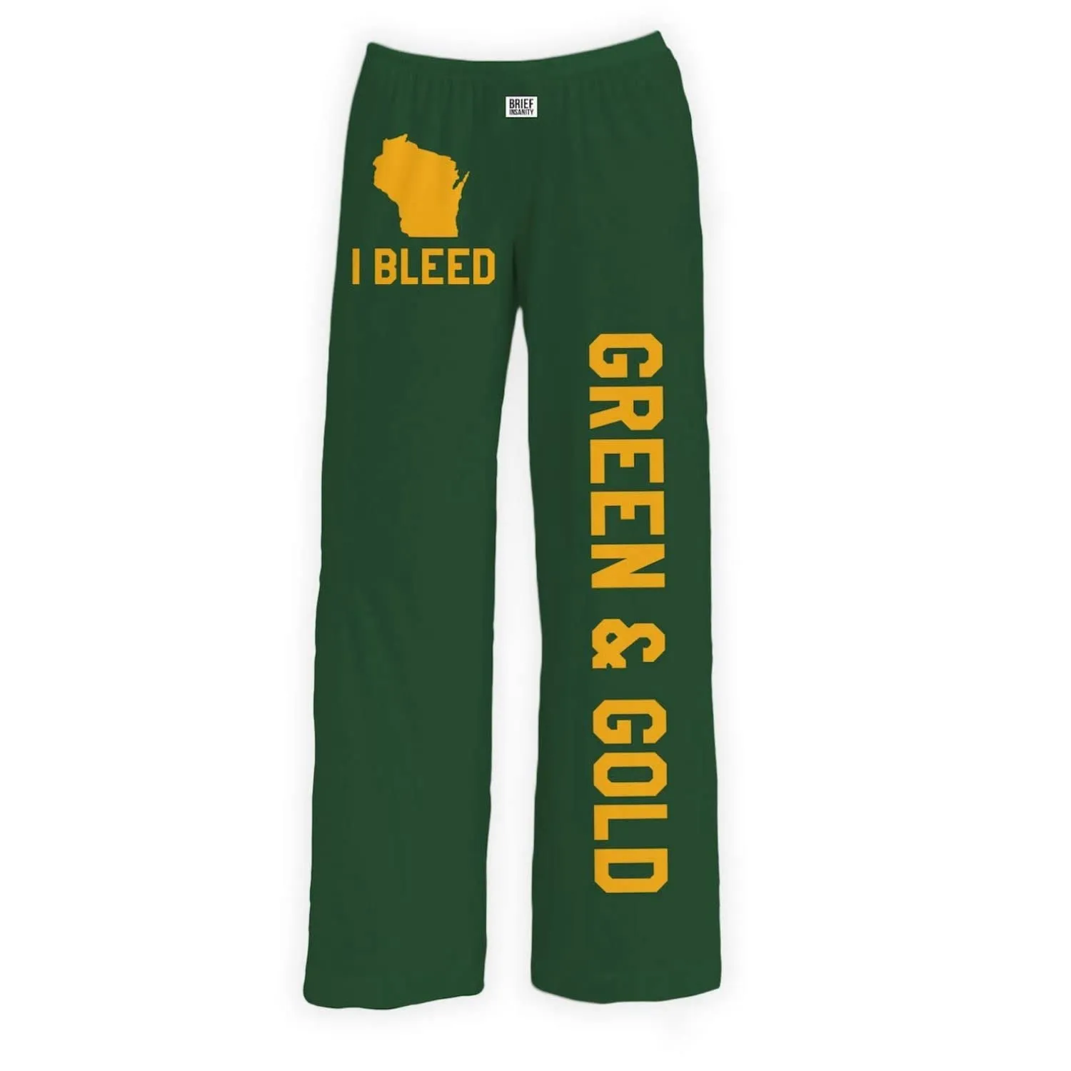 I Bleed Green & Gold Pajama Pants