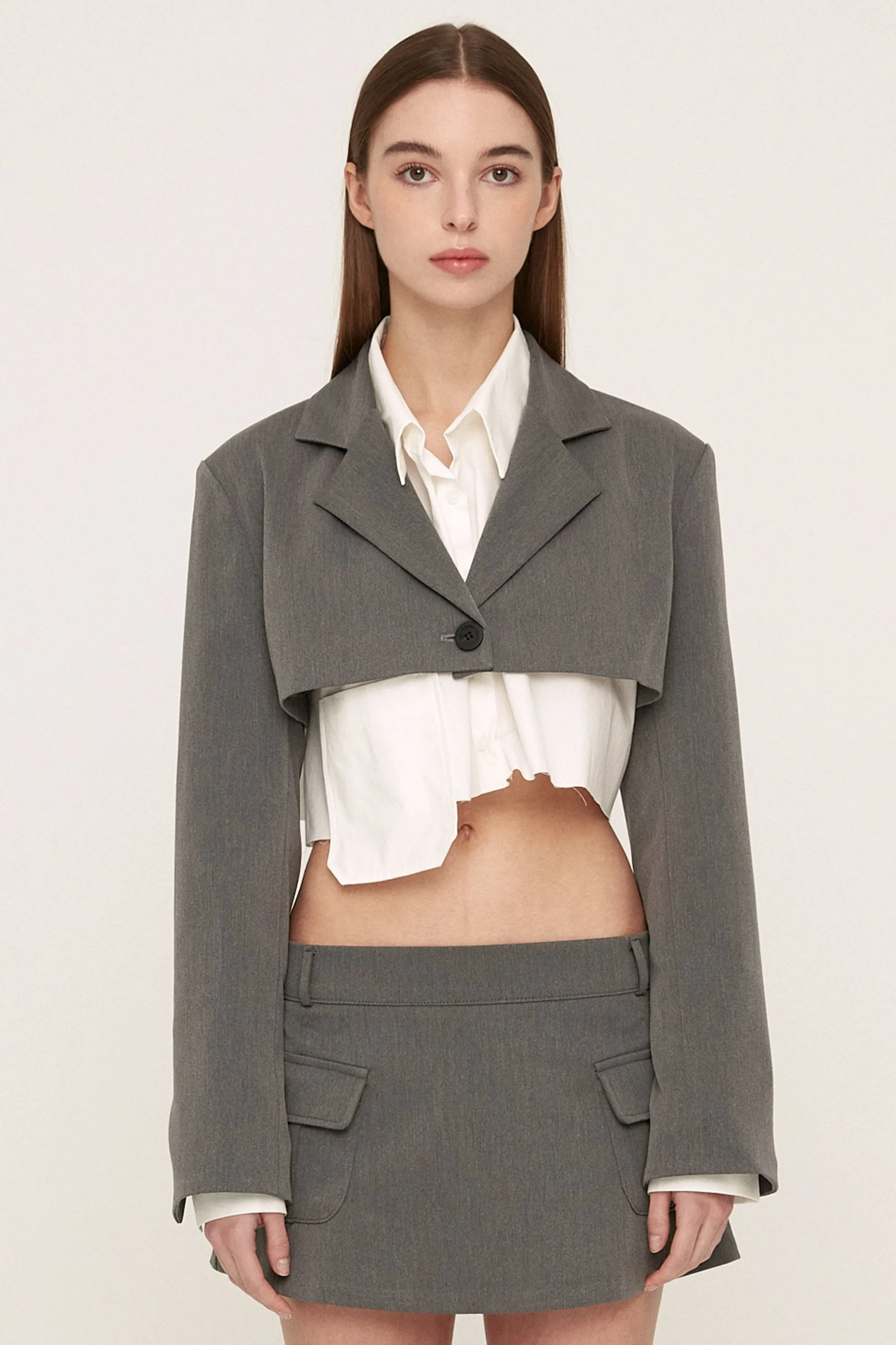 Iris Micro Cropped Jacket