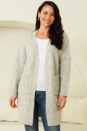 JAMIE KNIT CARDIGAN MARLE