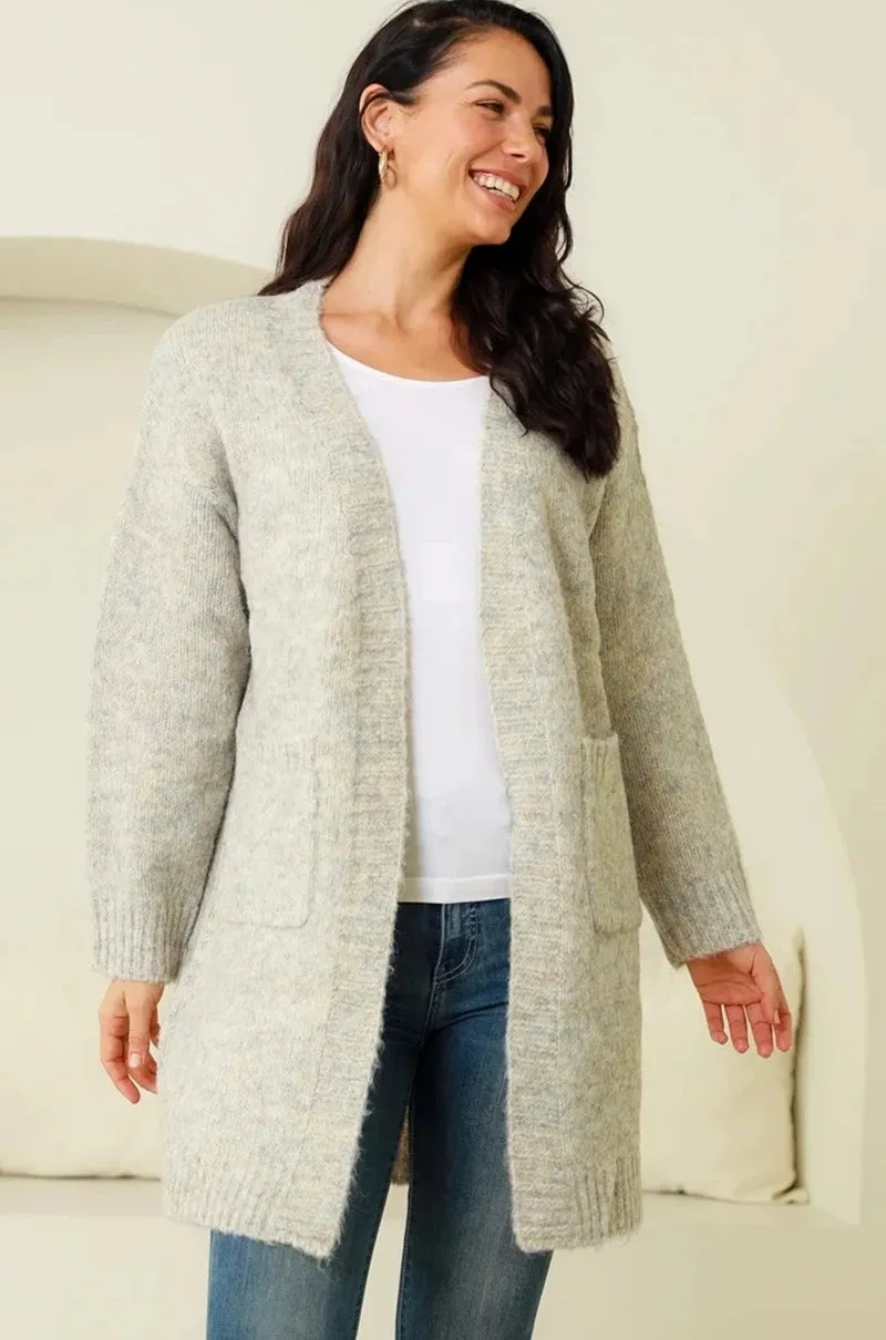 JAMIE KNIT CARDIGAN MARLE