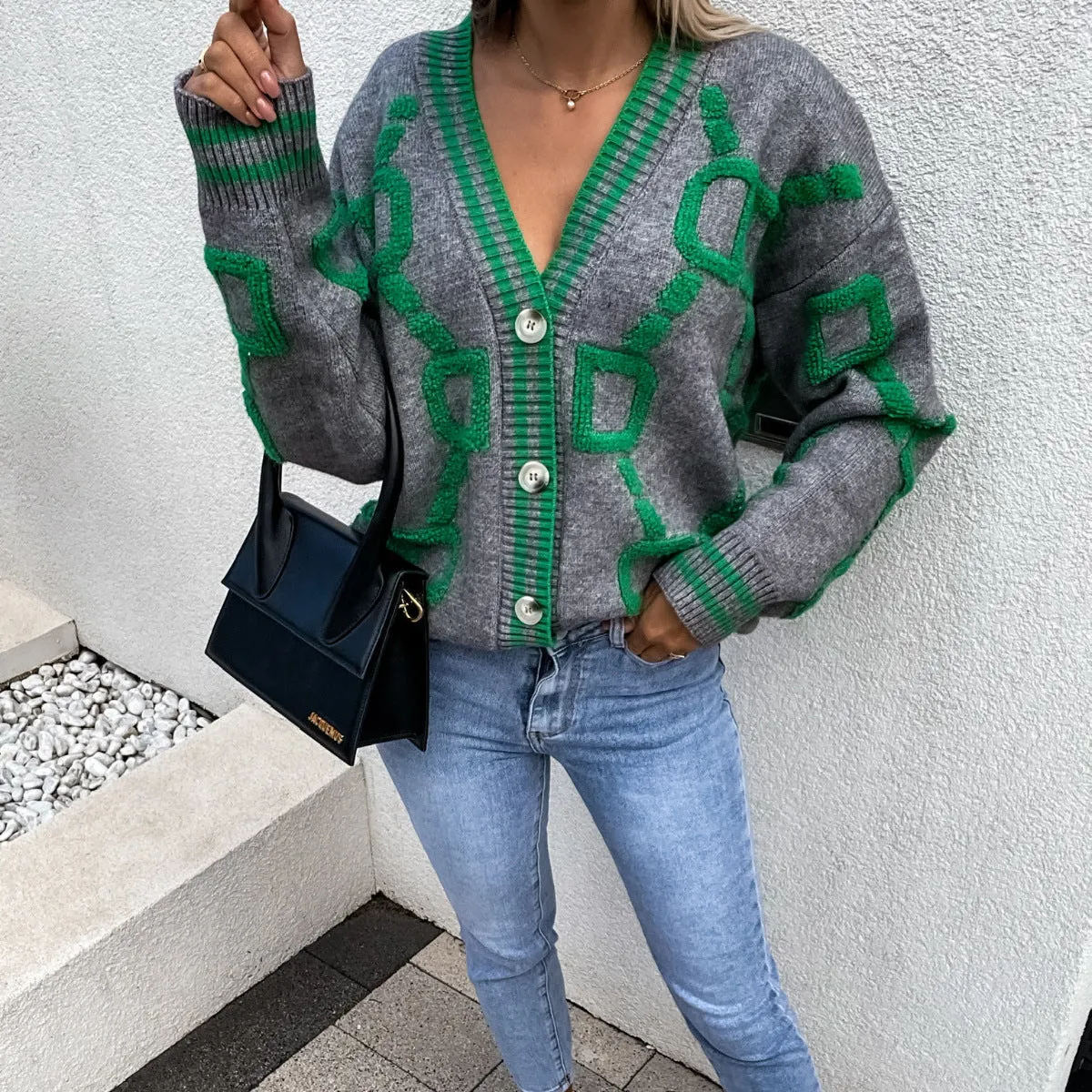 Knitted Sweater Loose Casual