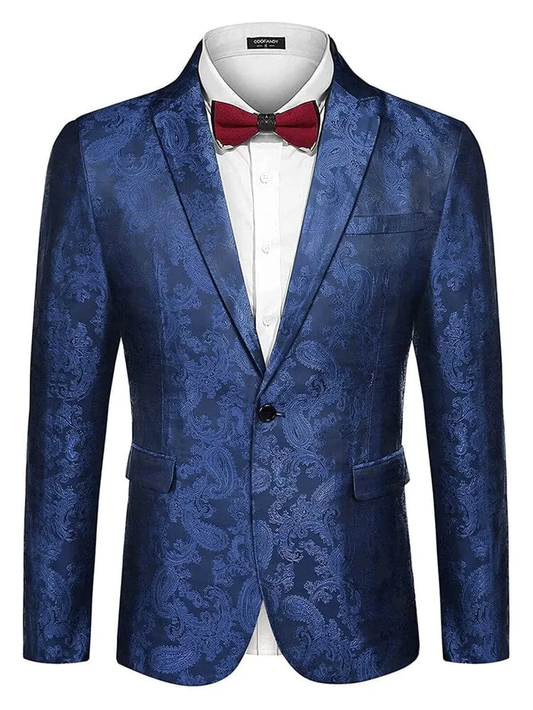 Lapel Stylish Suit Jacket (US Only)