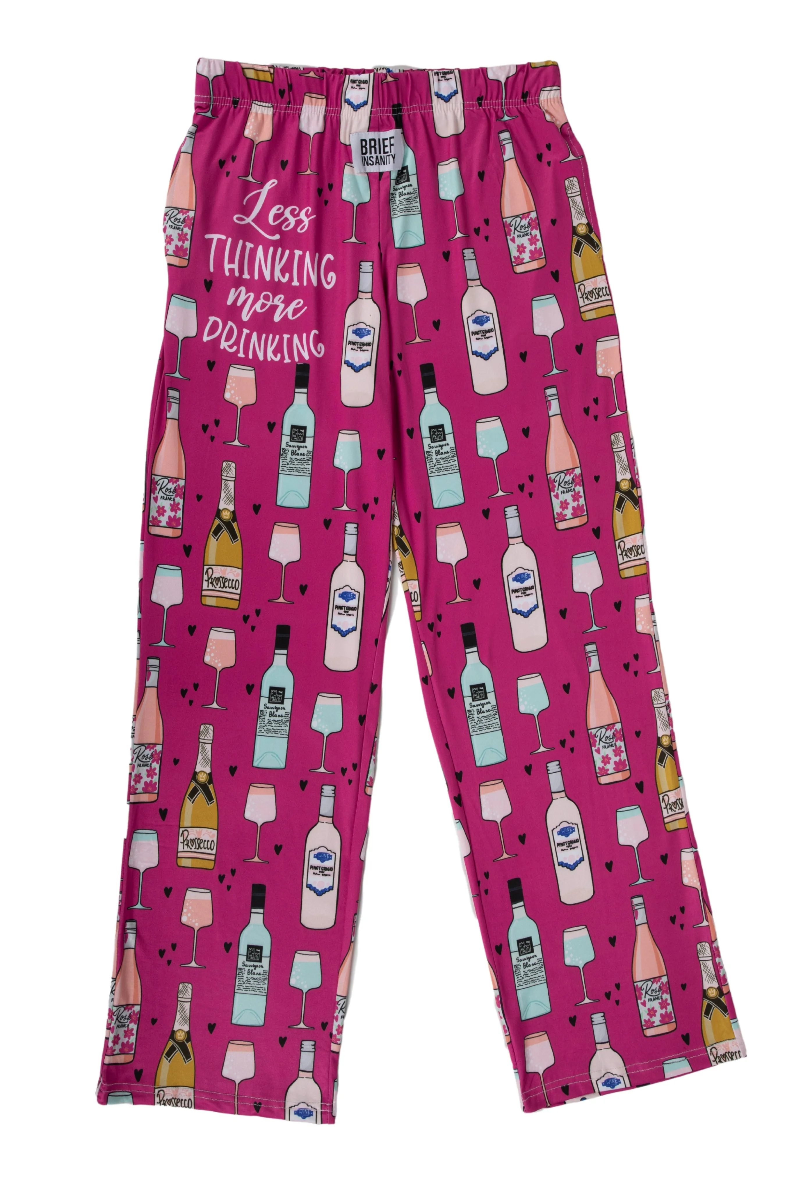 Less Thinking, More Drinking Lounge Pants