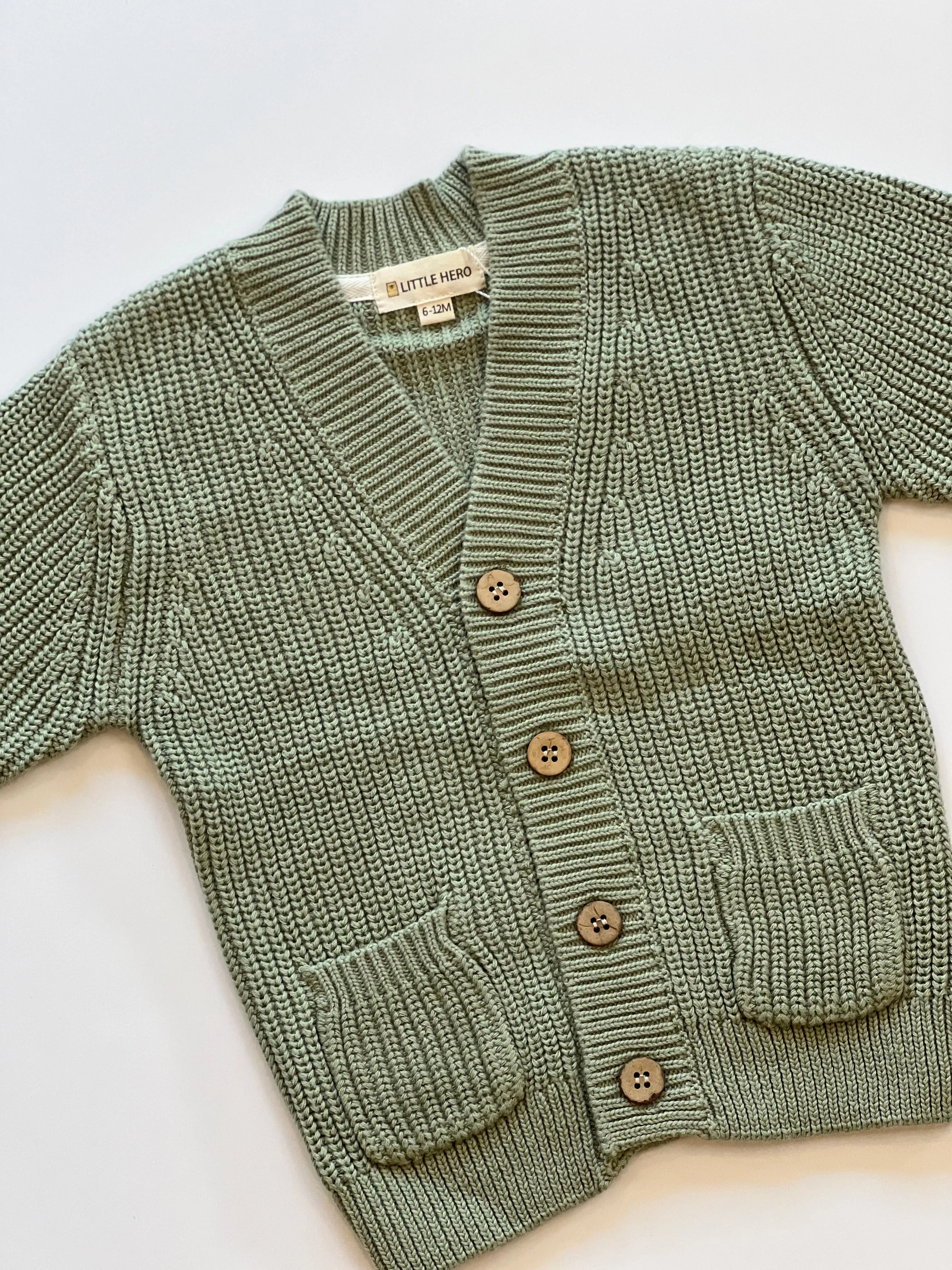 Little Hero Kids - Knit Cardigan