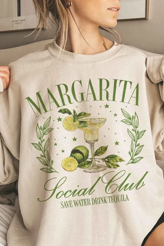 MARGARITA SOCIAL CLUB OVERSIZED SWEATSHIRT