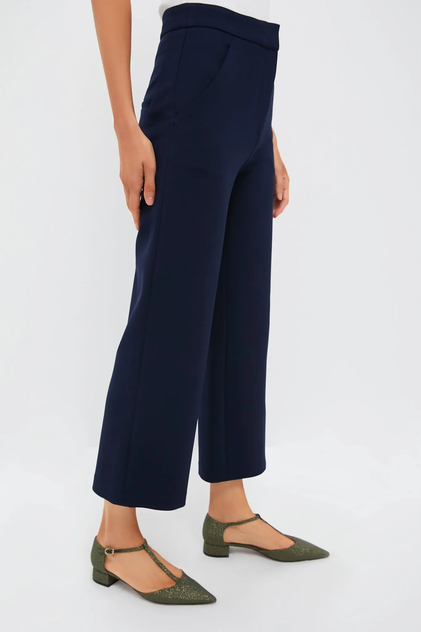 Navy Brixton Pant