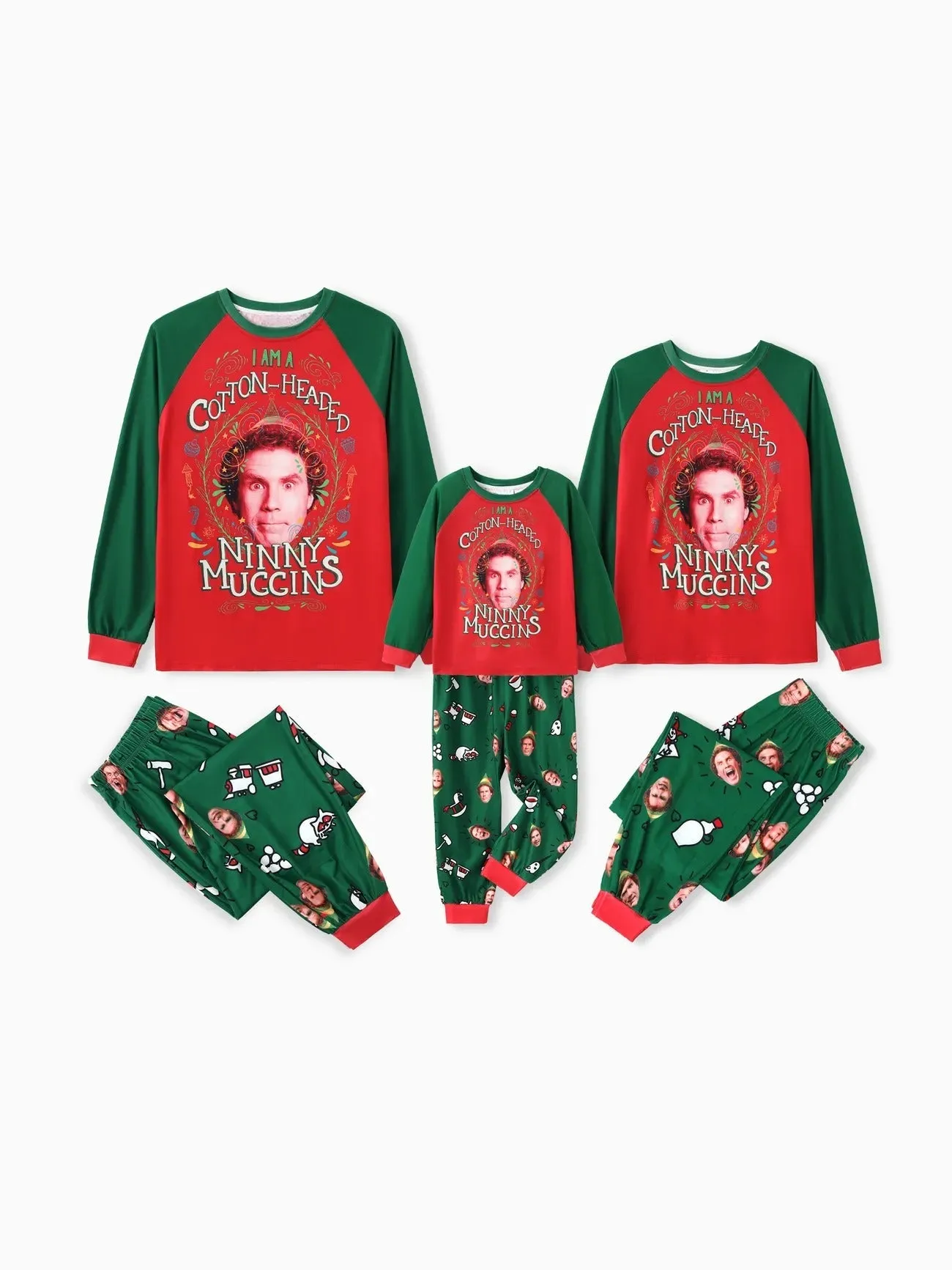 Ninny Muggins Printed Family Matching Pajama Set