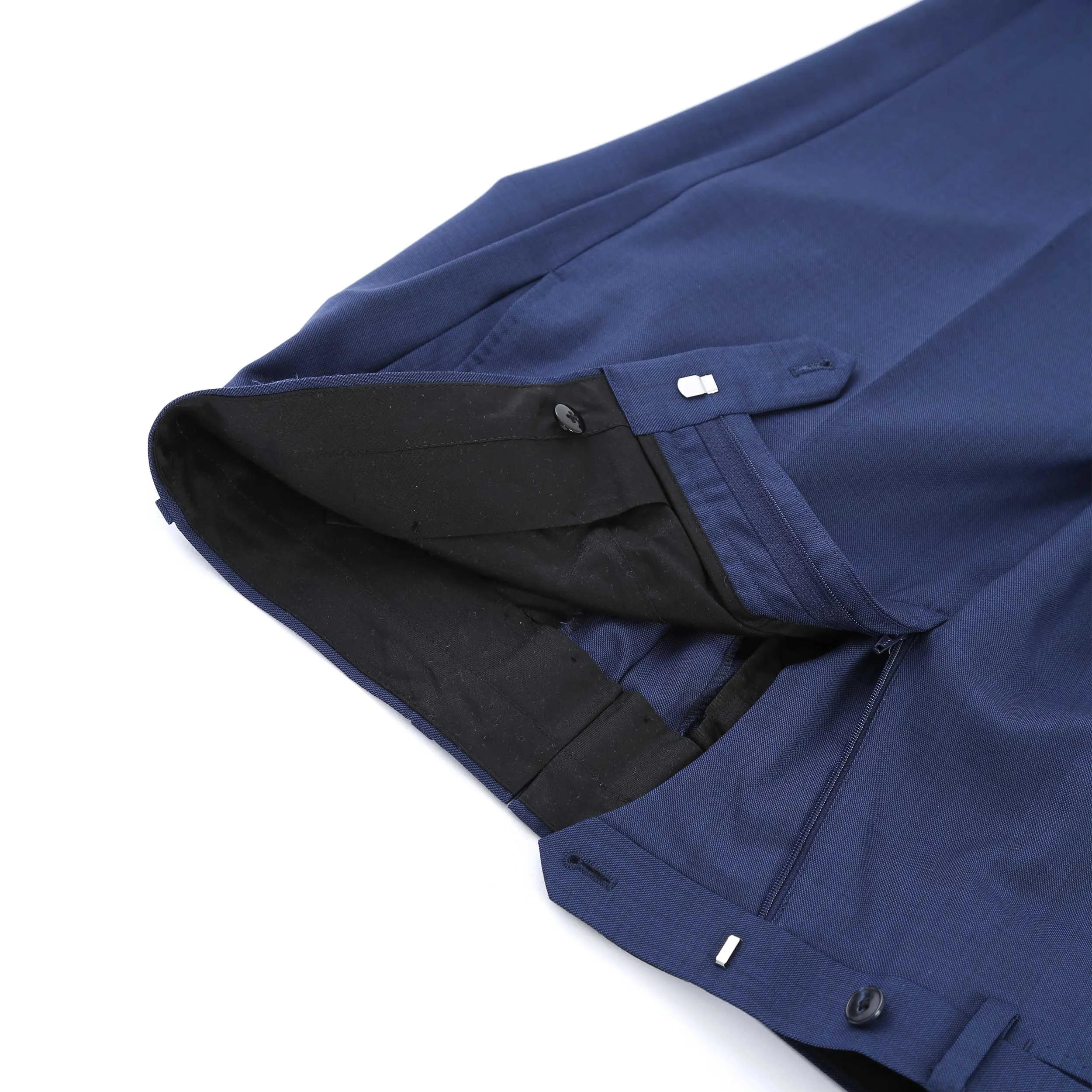 Norton Barrie Bespoke T40 Trouser in Blue