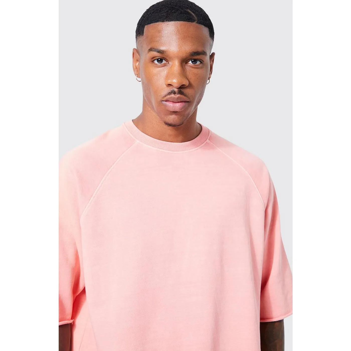 Oversized Raglan Loopback Sweatshirt