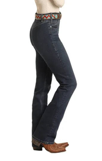 Panhandle Slim Women's Rock & Roll High Rise Riding Bootcut Jeans