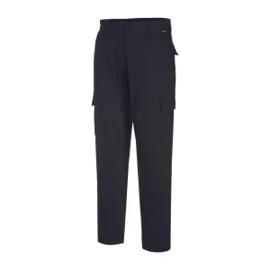 Portwest Eco Women's Stretch Cargo Trousers Black Size 18 - BA088-18