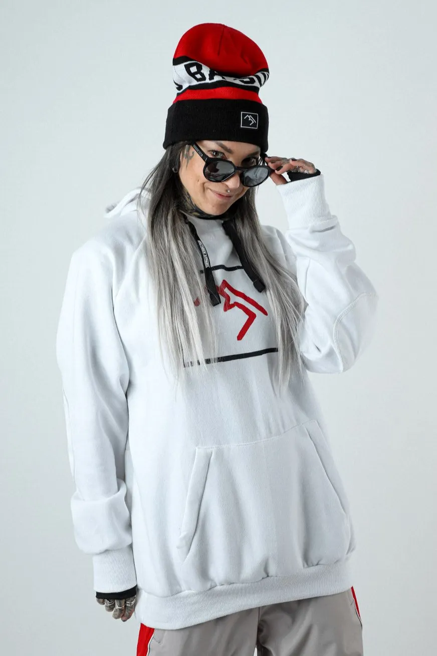 Shredduh 2.0 Snowboard Hoodie - Whiteroom