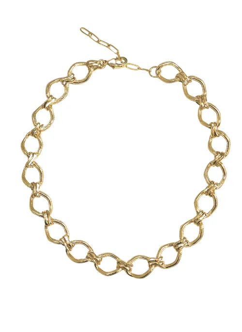 Stacee Gold  Chunky Chain Necklace