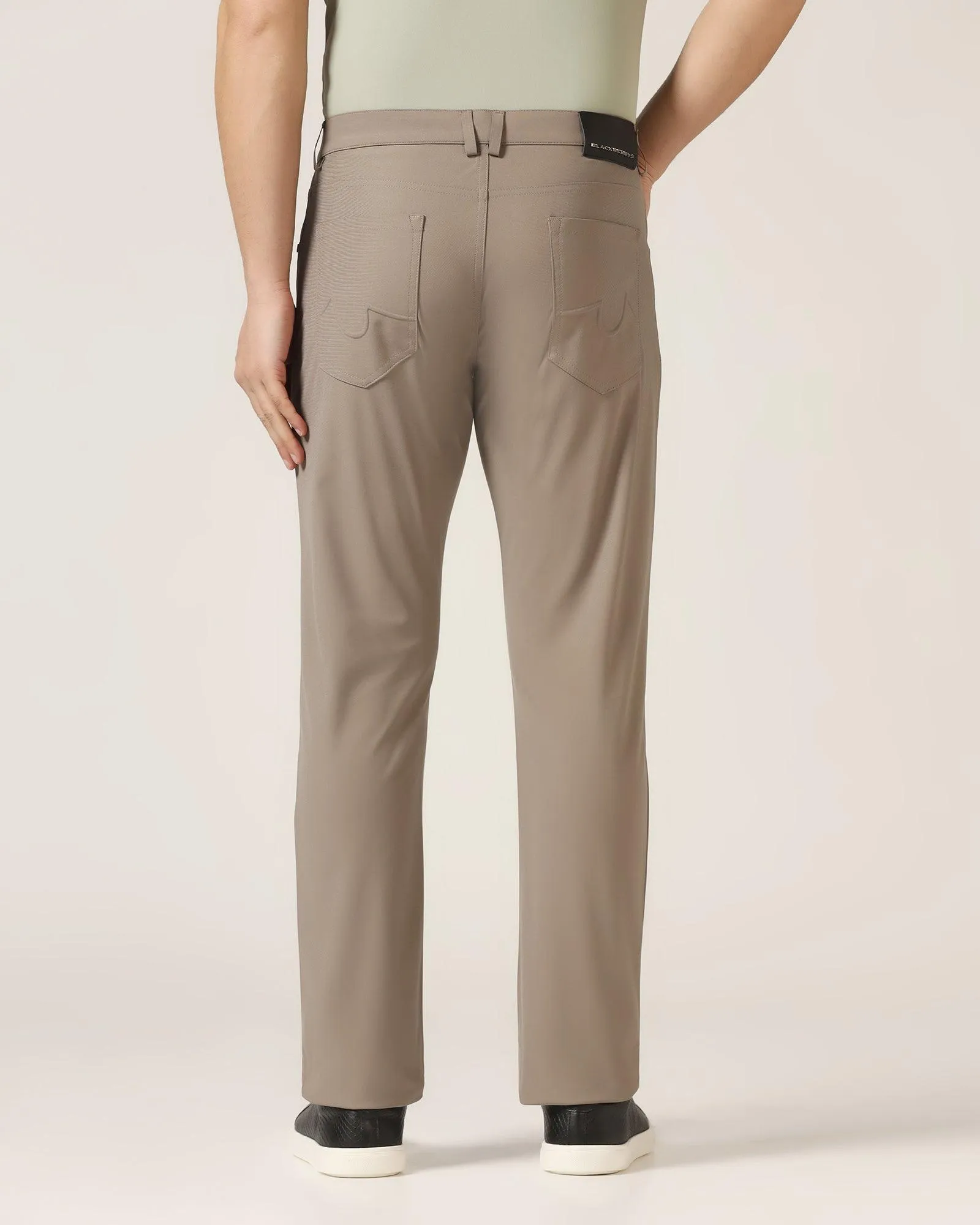 TechPro Slim Comfort Casual Mouse Textured Khakis - Finn