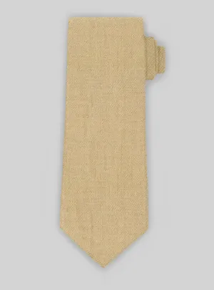 Tweed Tie - Naples Sahara Beige