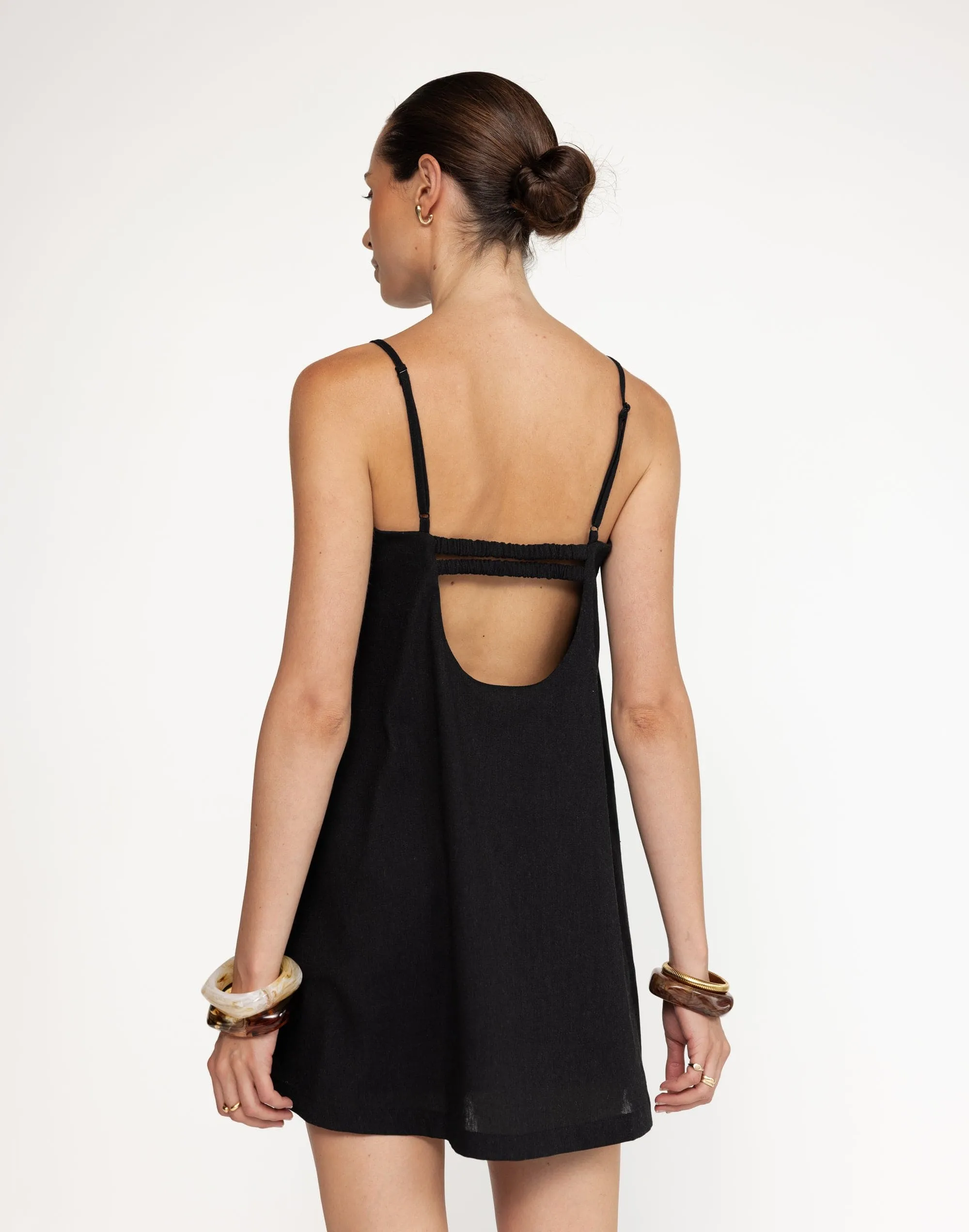 Valerie Mini Dress (Black)