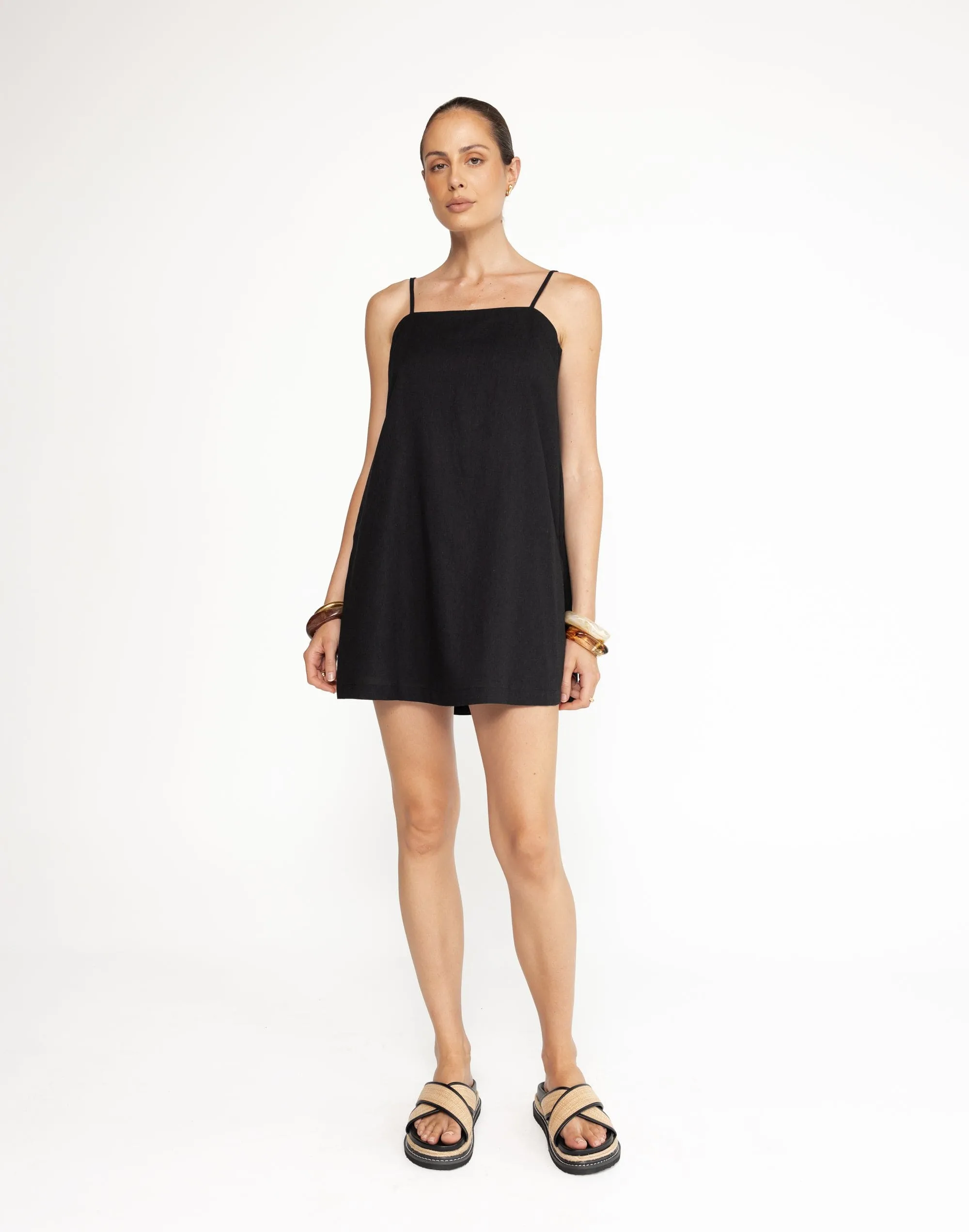 Valerie Mini Dress (Black)