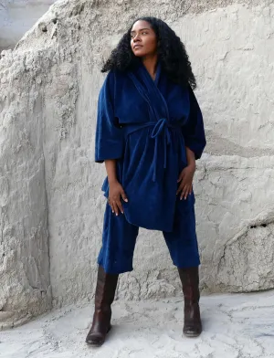 VELOUR Kimono Belted Tunic Jacket