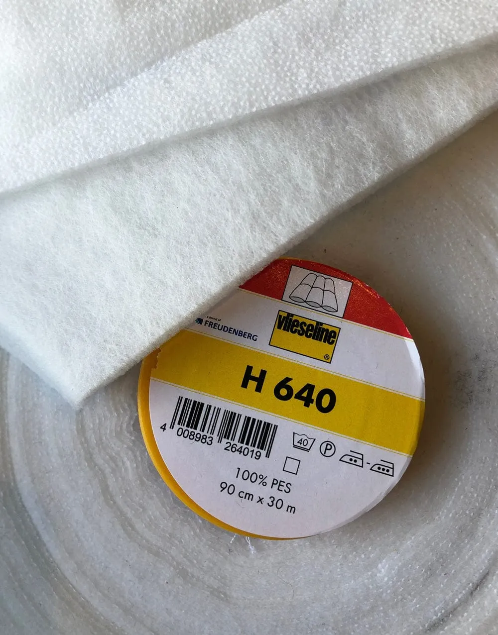 Vilene Fusible Fleece Iron-on Batting H640, 90cm wide